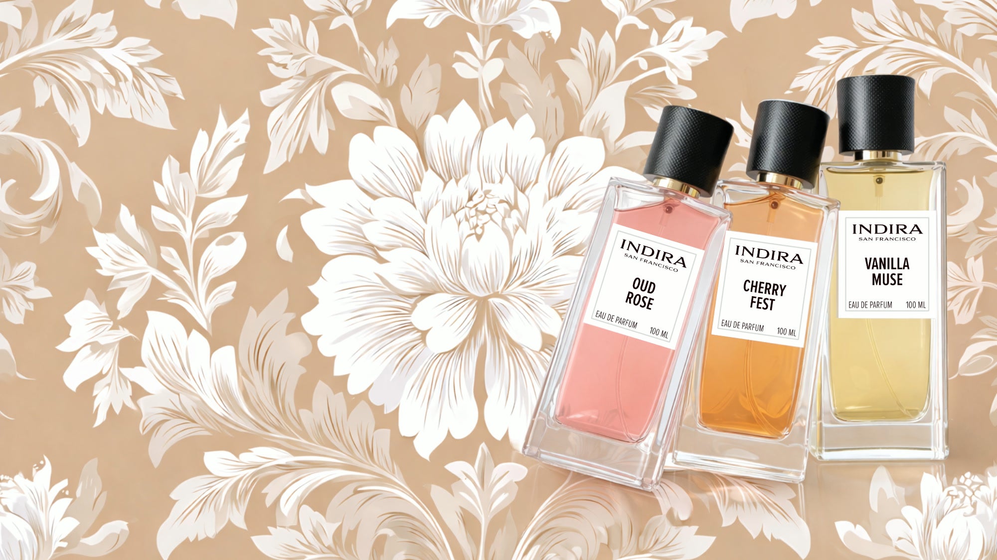 Indira San Francisco. Modern Luxury Perfumes. Clean and Elevated.